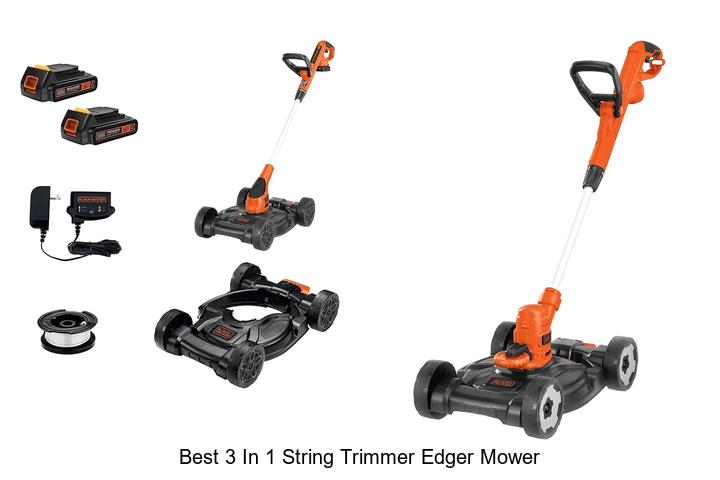 Best 3 In 1 String Trimmer Edger Mower You Must Own!