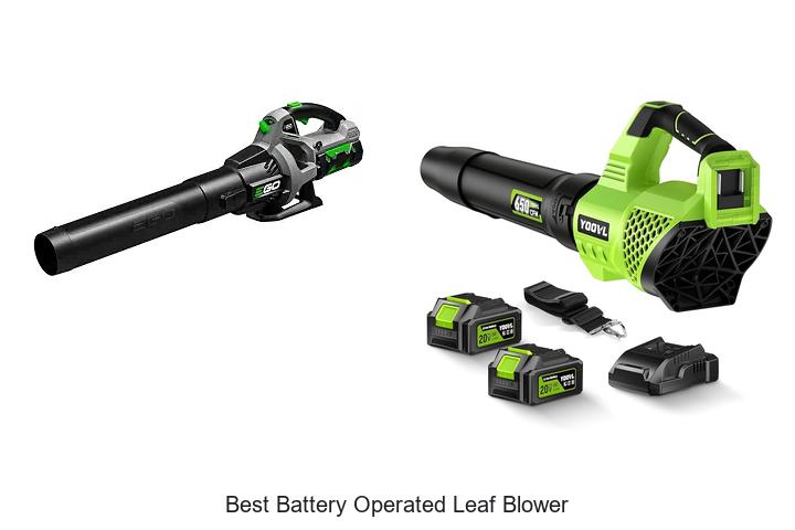 Top 10 Best Battery Operated Leaf Blower That Will Amaze You