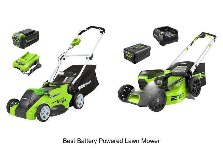 Top 10 Best Battery Powered Lawn Mower That Blows Minds!