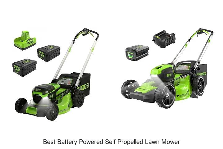 Top 10 Best Battery Powered Self Propelled Lawn Mower Picks!