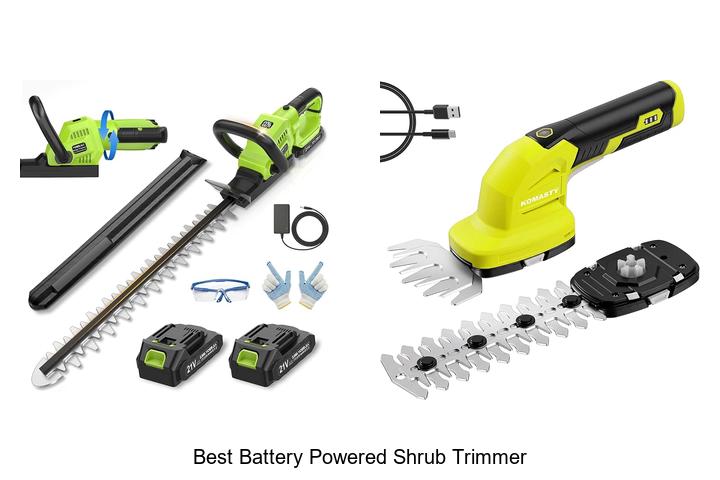 Best Battery Powered Shrub Trimmer You Need Today!