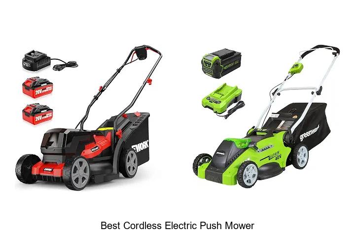 Top 10 Best Cordless Electric Push Mower You Need Now