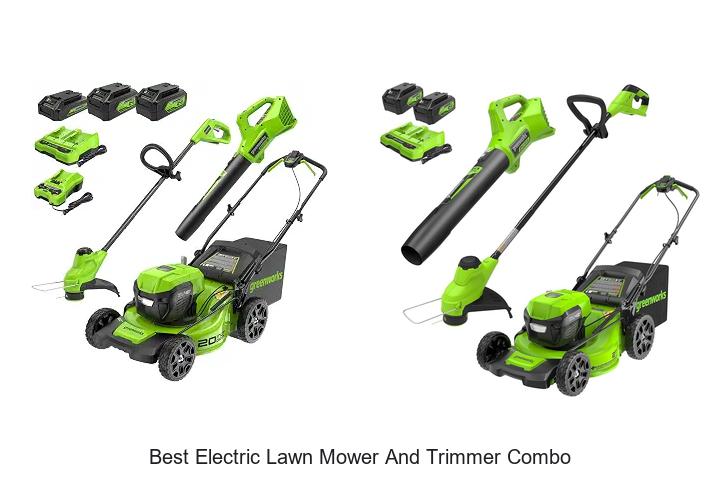 Top 10 Best Electric Lawn Mower and Trimmer Combo Deals