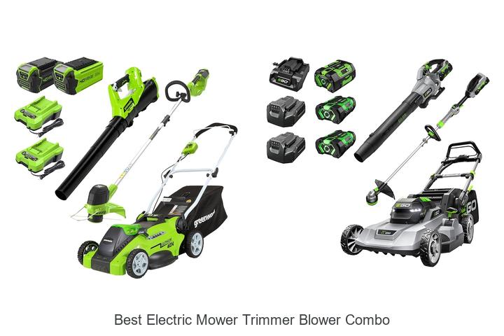 Best Electric Mower Trimmer Blower Combo You Need Now!