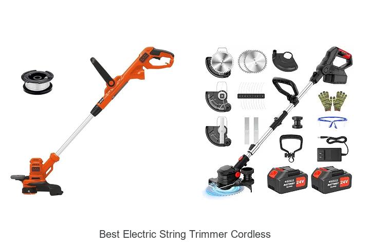 Best Electric String Trimmer Cordless You Can’t Miss!