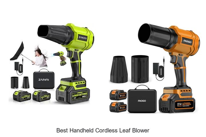 Top 10 Best Handheld Cordless Leaf Blower You Need Now