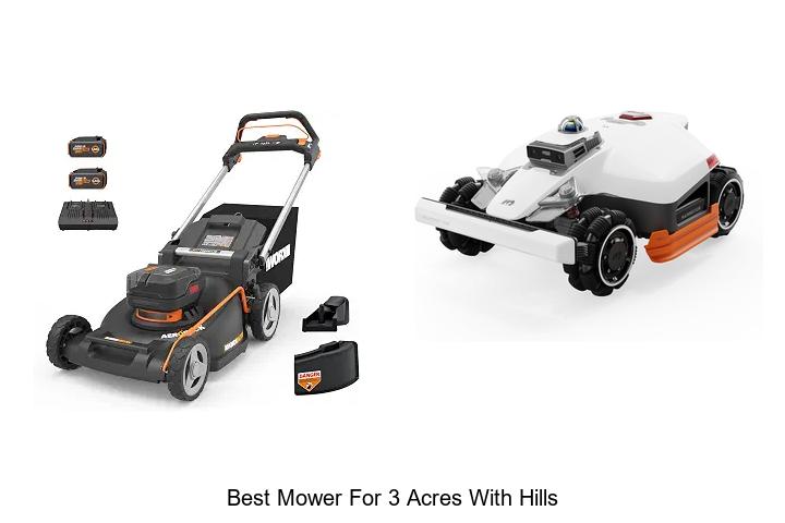 Top 10 Best Mower For 3 Acres With Hills You Must Own!