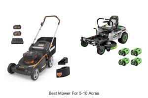 Top 10 Best Mower For 5-10 Acres That Crushes Big Lawns