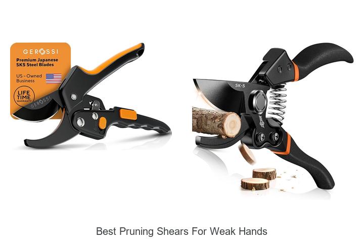 Top 10 Best Pruning Shears For Weak Hands That Impress!