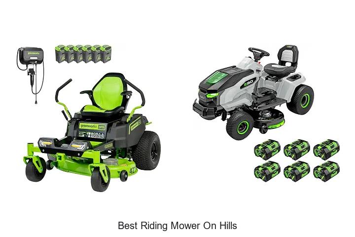 Top 10 Best Riding Mower on Hills That Conquer Slopes!
