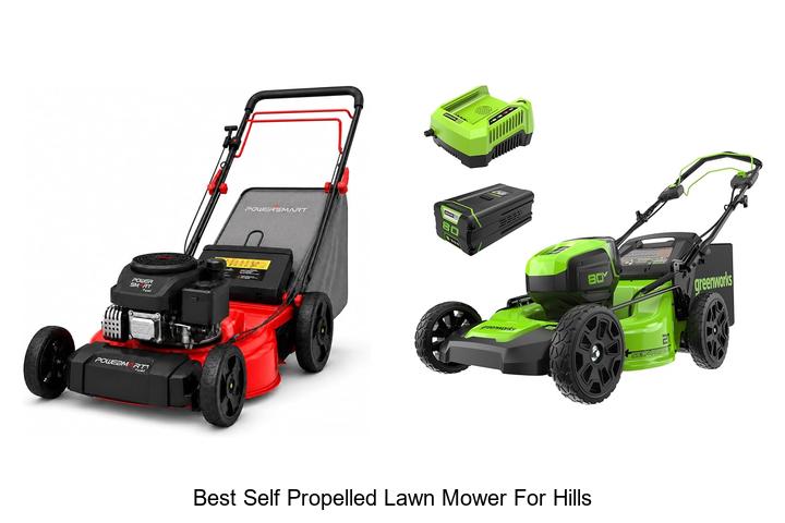 Top 10 Best Self Propelled Lawn Mower For Hills You Need!