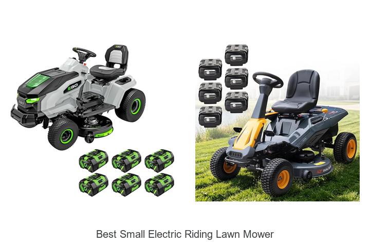 Top 10 Best Small Electric Riding Lawn Mower You Need Now