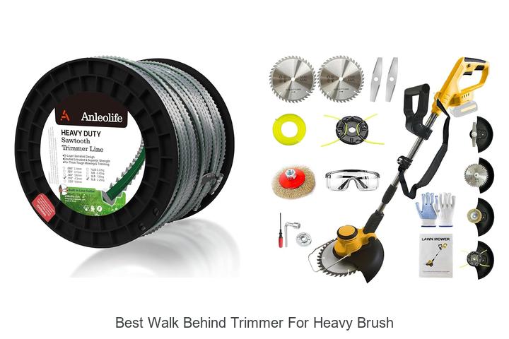 Discover The Best Walk Behind Trimmer For Heavy Brush Now!