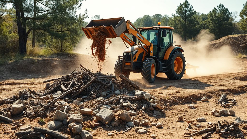 clear debris remove obstacles