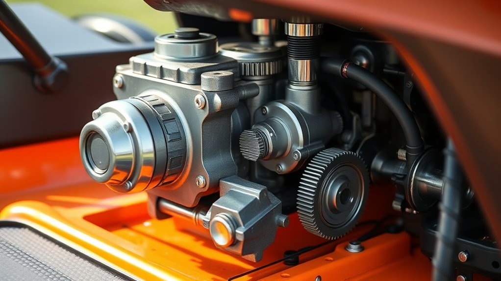 hydraulic pump and motor