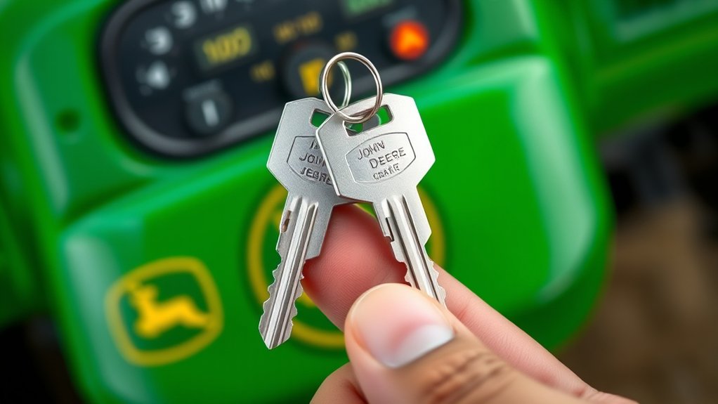 john deere keys are model specific