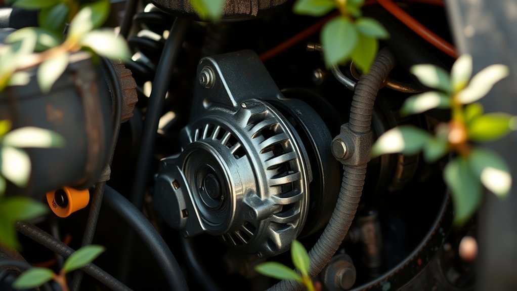 lawn tractor charging systems