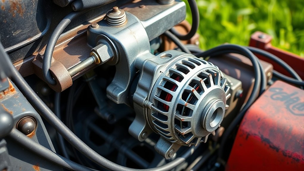 most modern lawn tractors have alternators