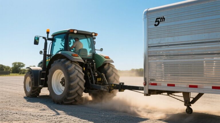 moving fifth wheel trailer