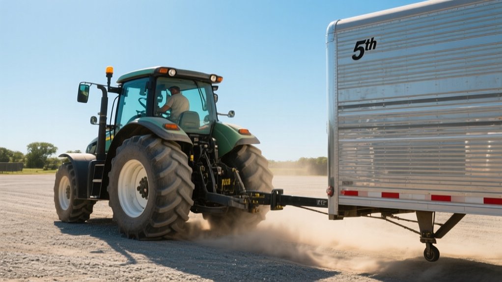 moving fifth wheel trailer