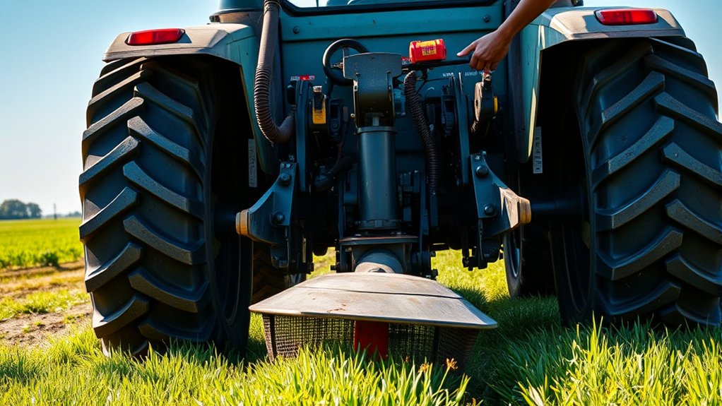 prepare tractor for hookup