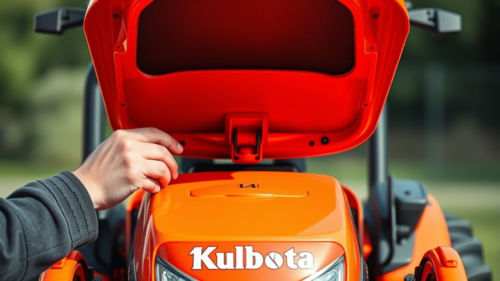 prepare tractor safely first
