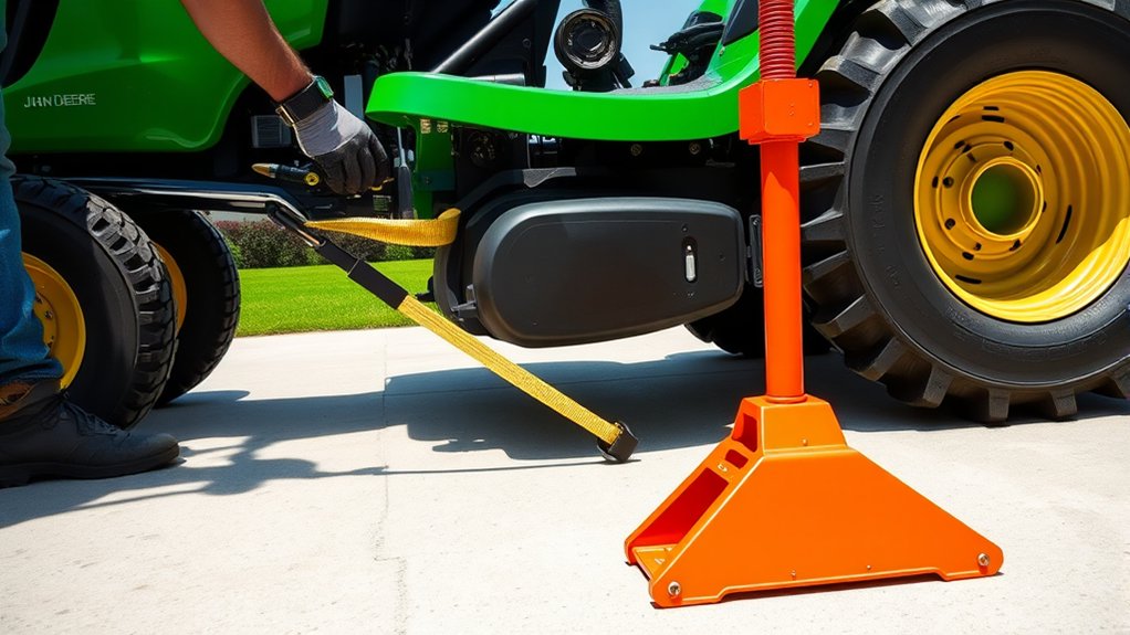 safe tractor lifting procedure