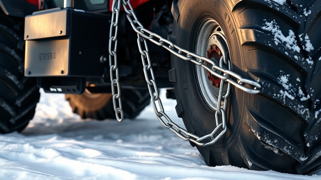 select suitable tractor chains