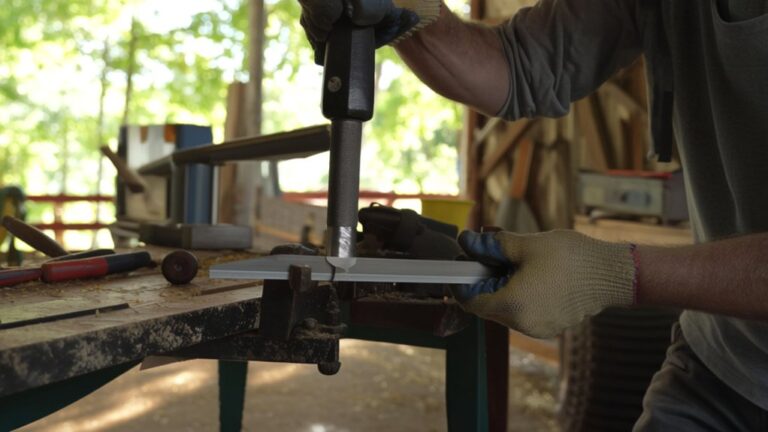 sharpen lawn tractor blades