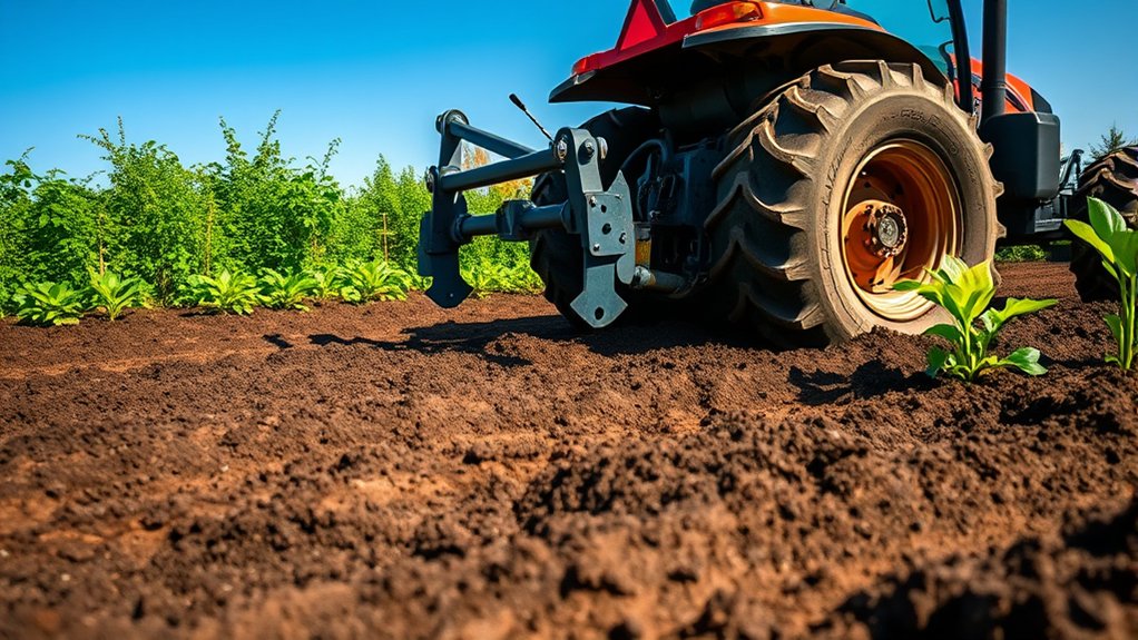 soil preparation and leveling