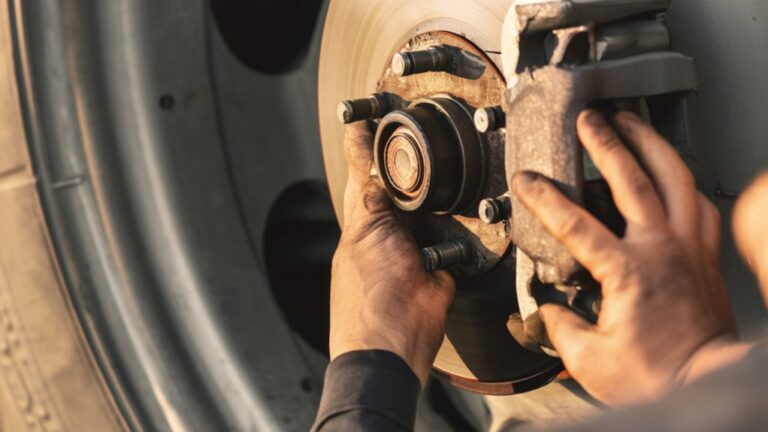 tractor trailer brake adjustment