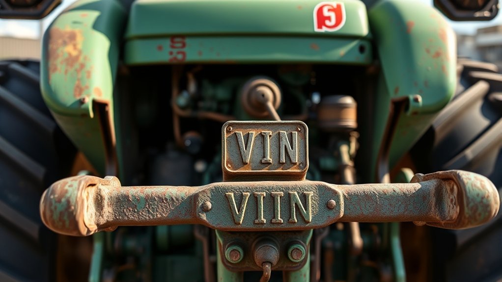 tractor vins differ structurally