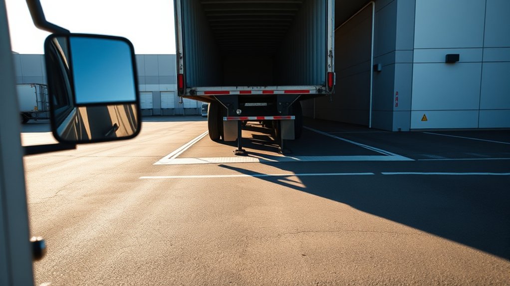 trailer swings opposite direction