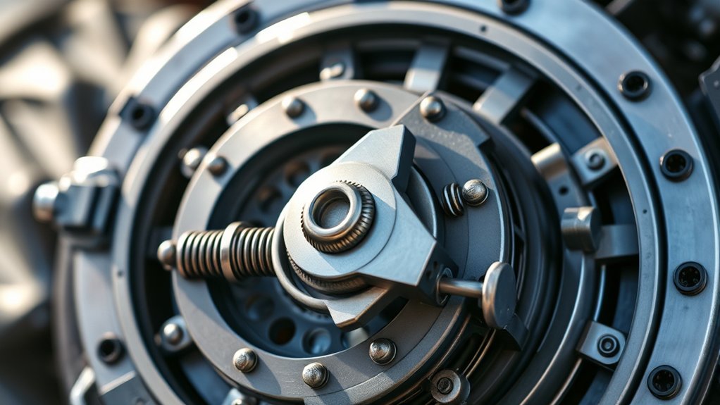 two stage clutch components