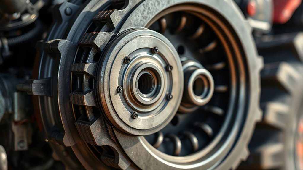 two stage tractor clutch operation