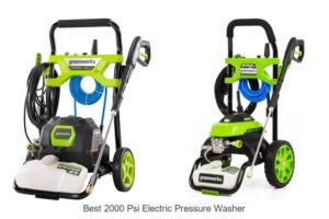 Top 10 Best 2000 PSI Electric Pressure Washer Revealed!