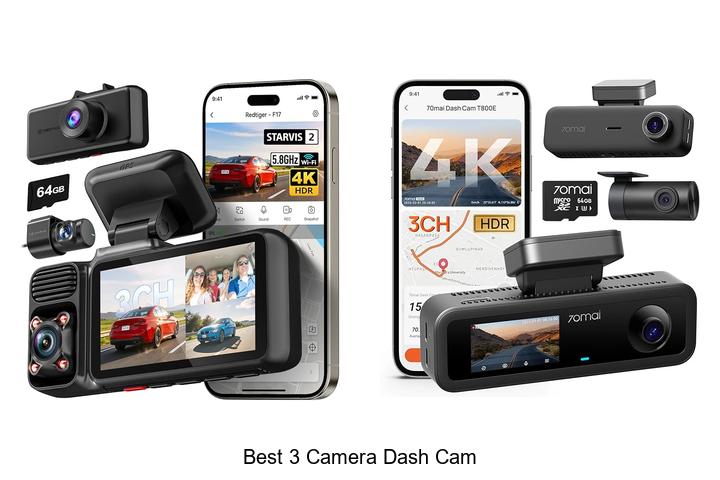 Top 10 Best 3 Camera Dash Cam You Need to See Today!