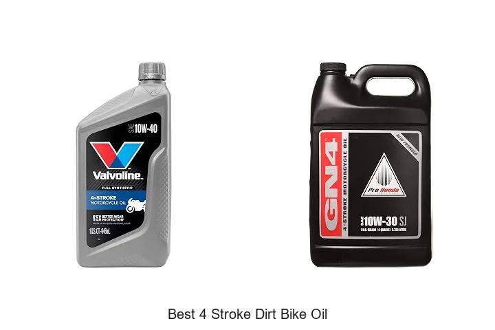 Top 10 Best 4 Stroke Dirt Bike Oil That Boosts Performance