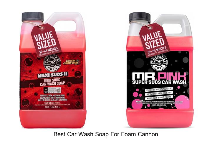 Top 10 Best Car Wash Soap For Foam Cannon That Shines