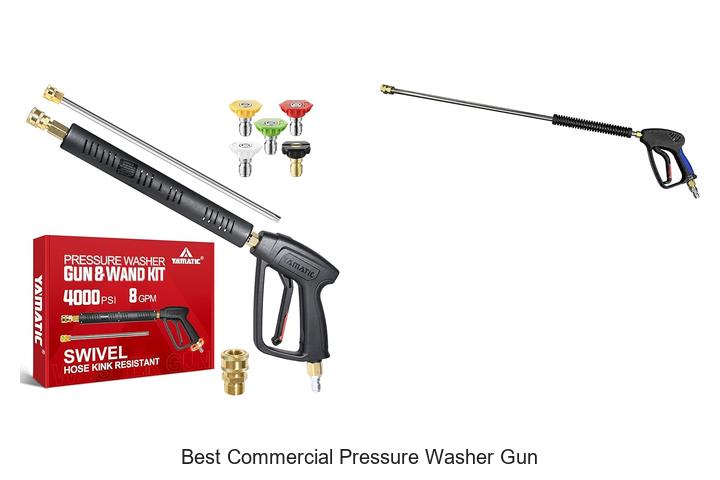 Top 10 Best Commercial Pressure Washer Gun You Need Now!