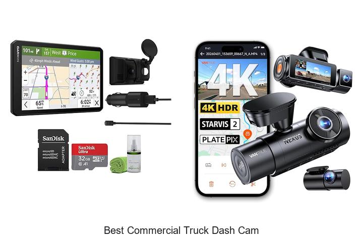 Top 10 Best Commercial Truck Dash Cam That Drivers Swear By