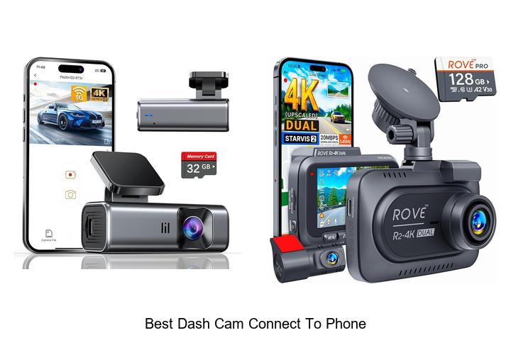 Top 10 Best Dash Cam Connect to Phone You Must Try Now