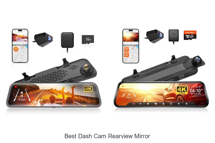 Top 10 Best Dash Cam Rearview Mirror You Can’t Miss!