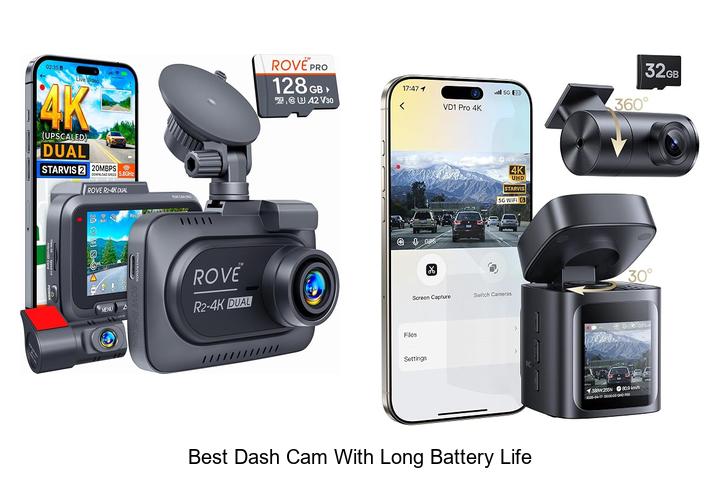 Top 10 Best Dash Cam With Long Battery Life You Need Now