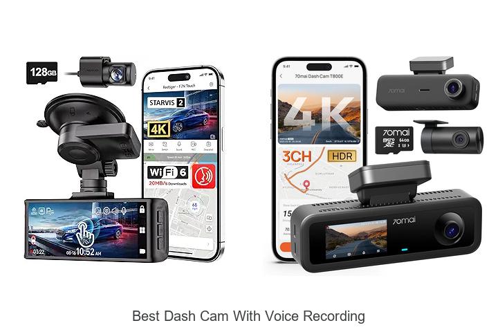 Top 10 Best Dash Cam With Voice Recording You Need Now