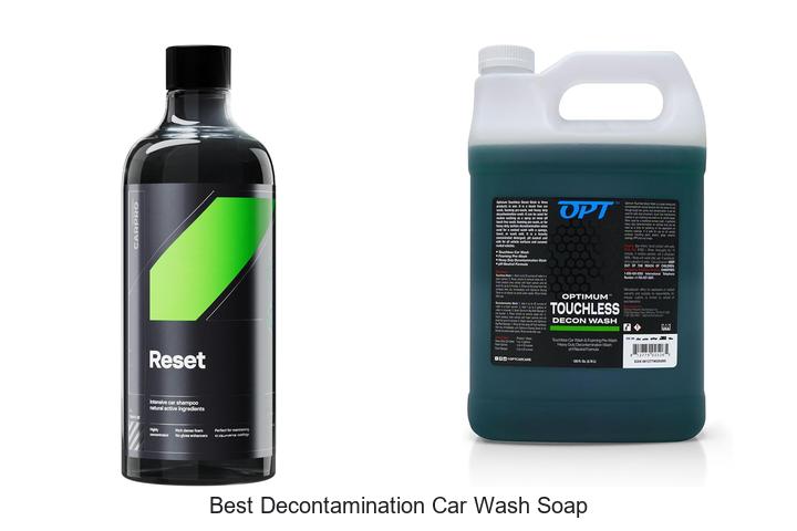 Top 10 Best Decontamination Car Wash Soap Revealed!