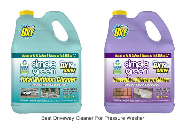 Top 10 Best Driveway Cleaner for Pressure Washer Revealed!
