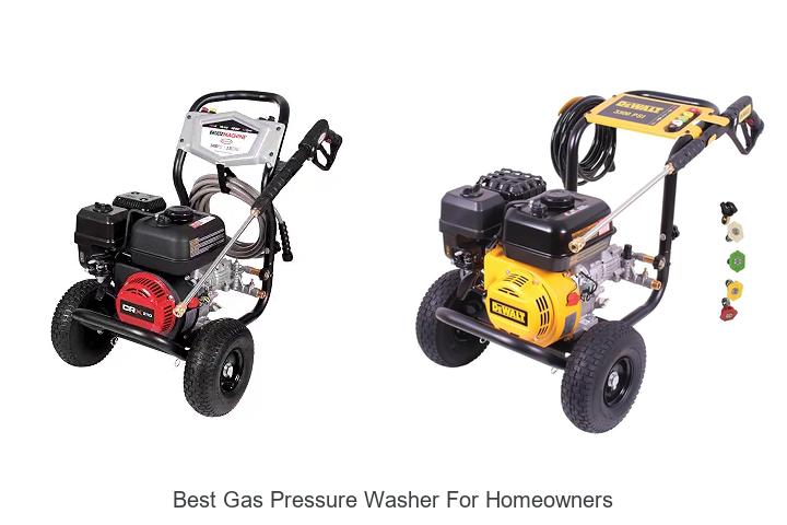 Top 10 Best Gas Pressure Washer For Homeowners Reviewed!