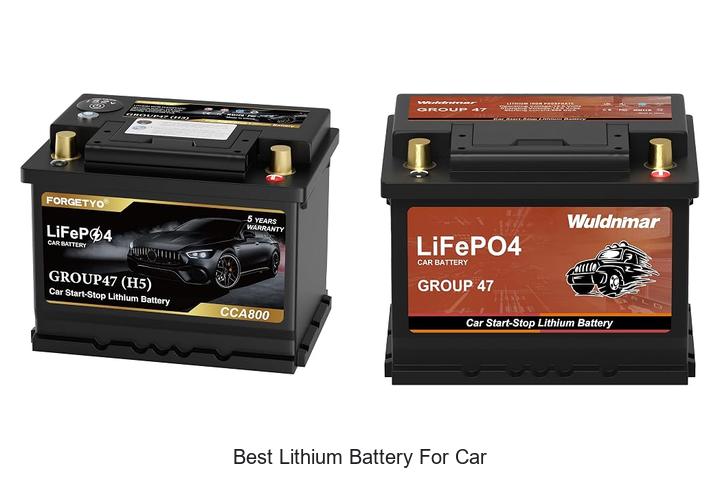 Top 10 Best Lithium Battery For Car That Will Shock You