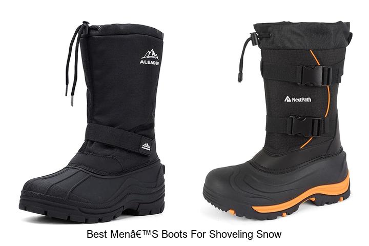 Discover The Best Men’s Boots For Shoveling Snow Now!